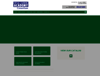 vlac.calverteducation.com screenshot