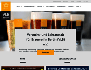 vlb-berlin.org screenshot