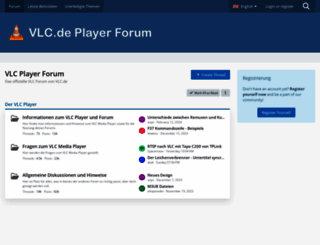 vlc-forum.de screenshot