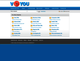 vlinkyou.com screenshot