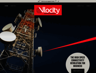 vlocitycommunications.com screenshot