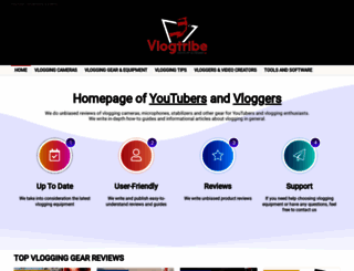 vlogtribe.com screenshot