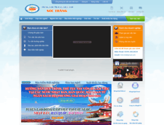 vlsoctrang.vieclamvietnam.gov.vn screenshot