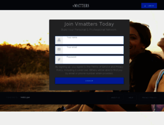vmatters.com screenshot