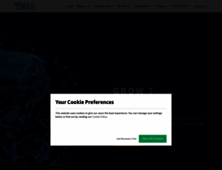 vmaxindia.com screenshot
