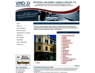 vmddlaw.com screenshot