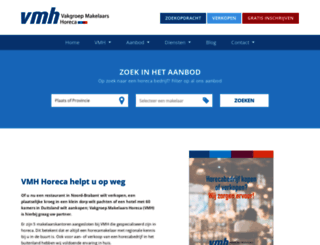vmh-horeca.nl screenshot