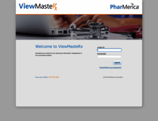 vmrx.pharmerica.com screenshot