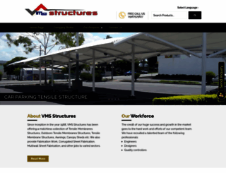 vmsstructures.in screenshot