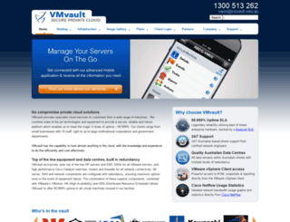 vmvault.com.au screenshot