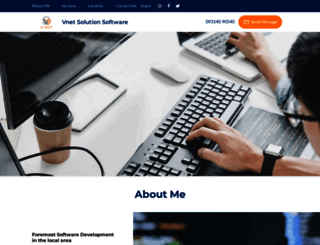 vnet-solution-software.ueniweb.com screenshot