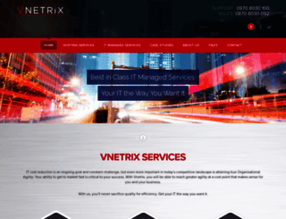 vnetrix.com screenshot