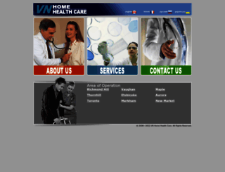 vnhealthcare.com screenshot