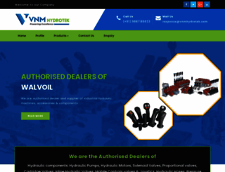 vnmhydraulic.com screenshot