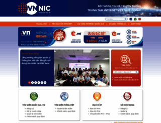 vnnic.vn screenshot