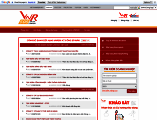 vnr500.com.vn screenshot