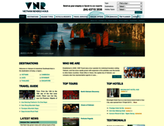 vnrtravel.com screenshot