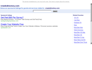 vnwebdirectory.com screenshot