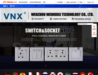 vnx.en.alibaba.com screenshot