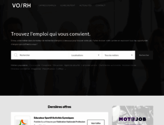 vo-rh.fr screenshot