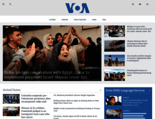 voa.com screenshot