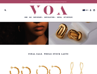 voafinejewellery.com screenshot