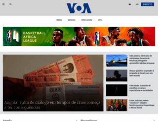 voaportugues.com screenshot