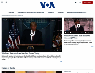 voaswahili.com screenshot