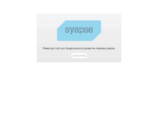 vocab.syapse.com screenshot