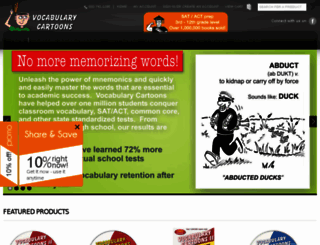 vocabularycartoons.com screenshot
