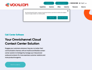 vocalcom.com screenshot