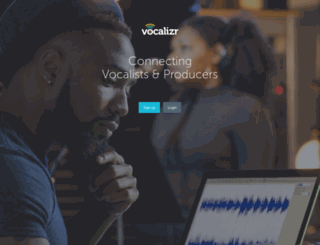 vocalizr.com screenshot
