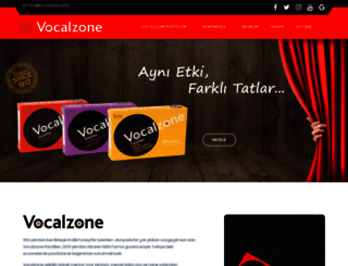 vocalzone.com.tr screenshot