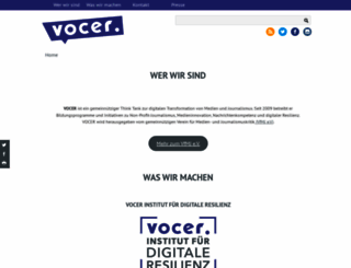 vocer.org screenshot