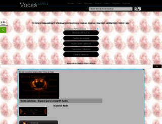 vocescatolicas.com screenshot