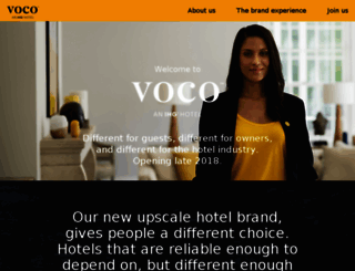 vocohotels.com screenshot