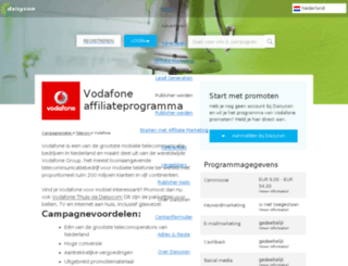 vodafone.affiliateprogramma.eu screenshot