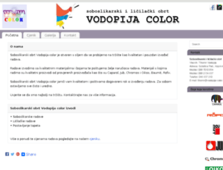 vodopija-color.hr screenshot