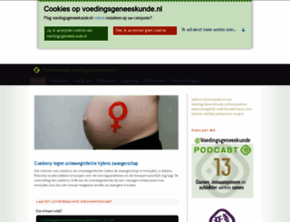 voedingsgeneeskunde.nl screenshot