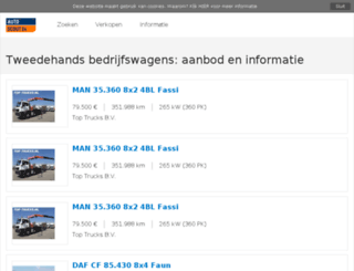 voertuigen.truckscout24.nl screenshot
