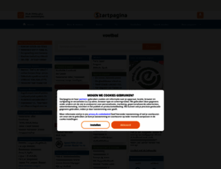 voetbal.startpagina.nl screenshot