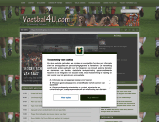 voetbal4u.com screenshot