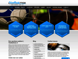 voetbalmax.nl screenshot