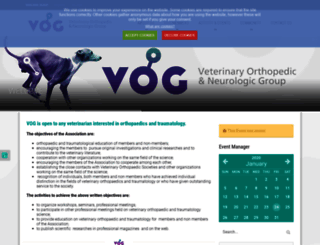 vog-vet.org screenshot