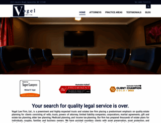 vogellawfirm.net screenshot
