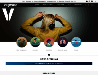 vogmask.com screenshot