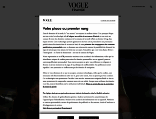 vogue.fr screenshot