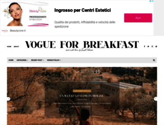 vogue4breakfast.com screenshot