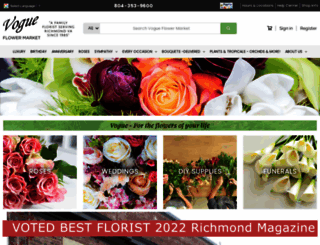 vogueflowers.com screenshot