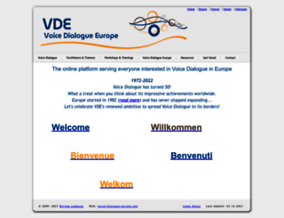 voice-dialogue-europe.net screenshot
